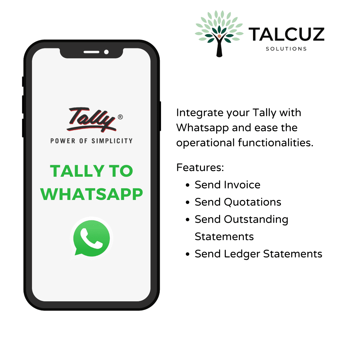 Tally to WhatsApp